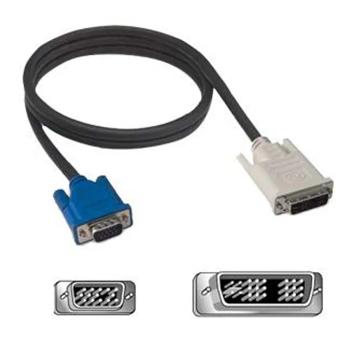 Hlavný obrázok produktu Kabel DVI (18+5) M- VGA (D-sub) M, 2m, černá