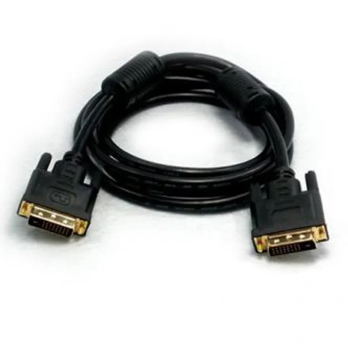 Hlavný obrázok produktu Kabel DVI (24+1) M- DVI (24+1) M, Dual link, 10m, zlacené konektory, stíněný, černá