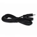 Kábel Jack (2,5 mm) M- Jack (2,5 mm) F, 2 m, čierny
