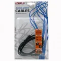 Ďalší obrázok produktu Audio kábel Jack (3,5mm) M - Jack (3,5mm) M, JACK, 1.5m, čierna, Logo, blister