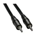 Audio kábel Jack (3,5mm) M - Jack (3,5mm) M, JACK, 1.5m, čierna, Logo, blister
