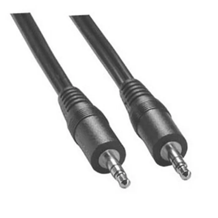 Hlavný obrázok produktu Kabel Jack (3,5mm) M- Jack (3,5mm) M, 1.5m, černá, Logo Economy