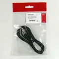 Audio kábel Jack (3,5mm) M - Jack (3,5mm) M, JACK, 1.5m, čierna, Logo