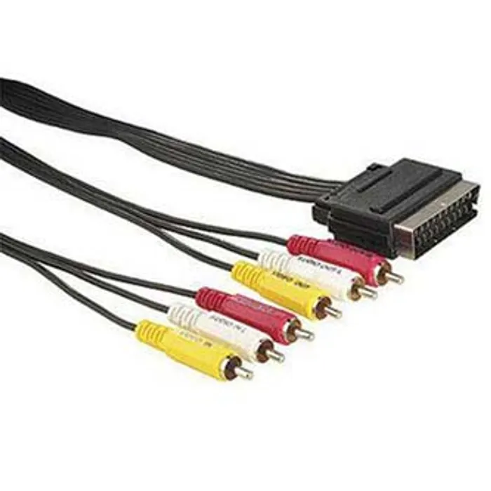 Hlavný obrázok produktu Kabel Scart M- Cinch 6x M, 1.5m, černý