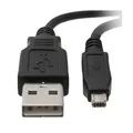 Kábel USB (2.0), USB A M- 4 pin M, 1.8m, čierny, FUJI