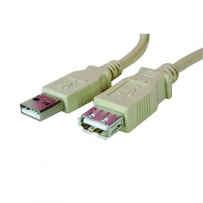 Hlavný obrázok produktu Kabel USB (2.0), USB A M- USB A F, 1.8m, černý, Logo, blistr