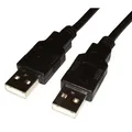 Ďalší obrázok produktu Kábel USB (2.0), USB AM - USB AM, 1.8m, šedý, High Speed