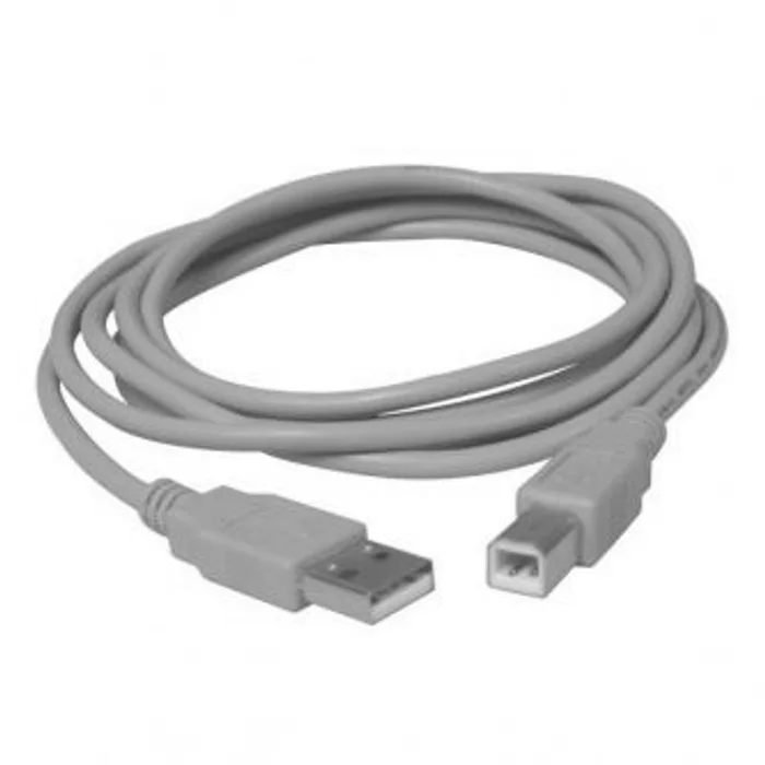 Hlavný obrázok produktu Kabel USB (2.0), USB A M- USB B M, 1.8m, černý, Logo, blistr