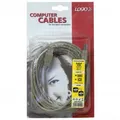 Ďalší obrázok produktu USB kábel (2.0), USB A M - USB B M, 5m, čierny, Logo, blister