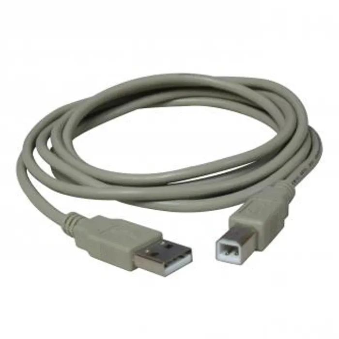 Hlavný obrázok produktu Kabel USB (2.0), USB A M- USB B M, 5m, šedý