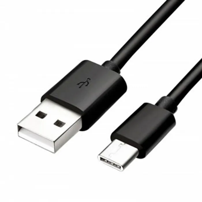 Hlavný obrázok produktu Kabel USB (2.0), USB A M- USB C M, 1m, černý, Logo, blistr
