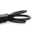 USB kábel (2.0), USB A M - microUSB M, 1m, reversible, čierny, Verbatim, box, 48863