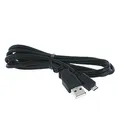 Ďalší obrázok produktu USB kábel (2.0), USB A M - microUSB M, 1m, čierny, Logo