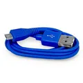 Ďalší obrázok produktu Kábel USB (2.0), USB A M - USB micro M, 1m, modrý
