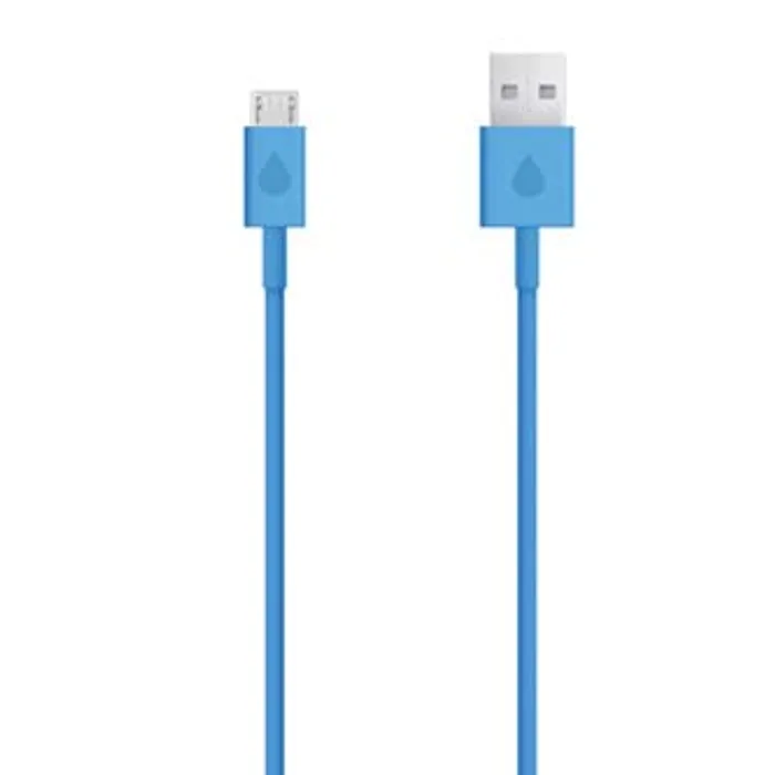 Hlavný obrázok produktu Kabel USB (2.0), USB A M- USB micro M, 1m, modrý