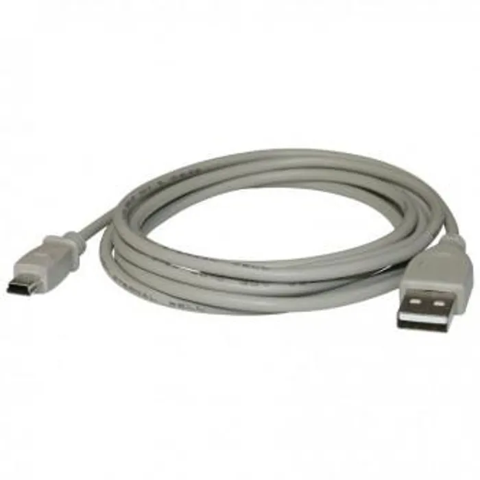 Hlavný obrázok produktu Kabel USB (2.0), USB A M- USB mini M (5 pin), 3m, černý, Logo