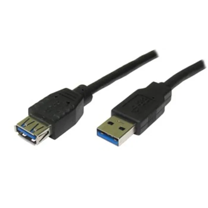 Hlavný obrázok produktu Kabel USB (3.0), USB A M- USB A F, 1.8m, černý