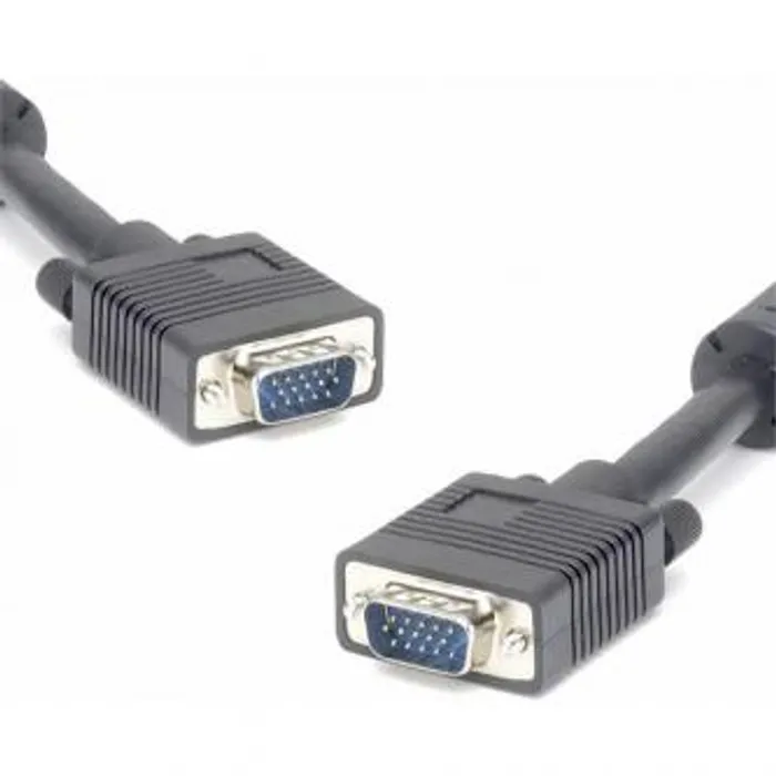 Hlavný obrázok produktu Kabel VGA (D-sub) M- VGA (D-sub) M, 5m, stíněný, černá, Logo, blistr
