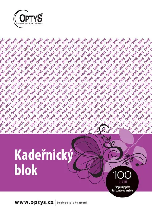 Hlavný obrázok produktu Kadeřnický blok Karbon A5 1271