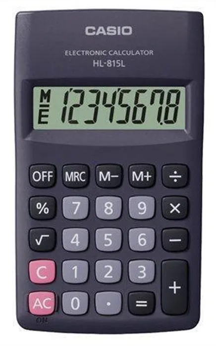 Hlavný obrázok produktu Kalkulačka kapesní, 8místný displej, CASIO "HL-815"