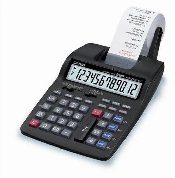 Hlavný obrázok produktu Kalkulačka s tiskem, 12místný diplej, 1 barva tisku, CASIO "HR-150"