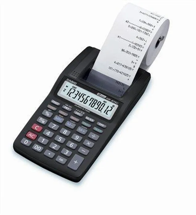 Hlavný obrázok produktu Kalkulačka s tiskem, 12místný diplej, 1 barva tisku, CASIO "HR-8"