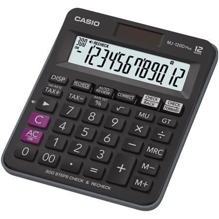Hlavný obrázok produktu Kalkulačka, stolní, 12místný displej, CASIO "MJ-120"