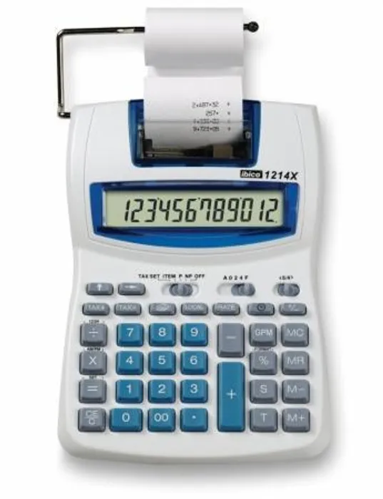 Hlavný obrázok produktu Kalkulačka, stolní, 8místný displej, IBICO "210X"