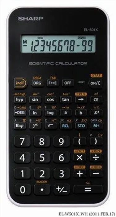 Hlavný obrázok produktu Kalkulačka vědecká "EL-501X", 131 funkcí, SHARP