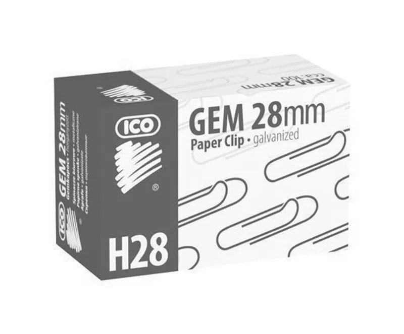 Hlavný obrázok produktu Kancelářské sponky, 28 mm, ICO