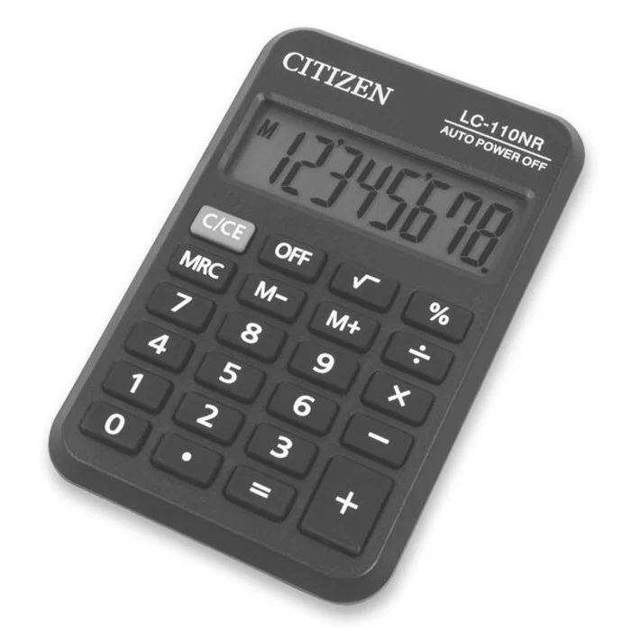 Hlavný obrázok produktu Kapesní kalkulátor Citizen LC-110NR