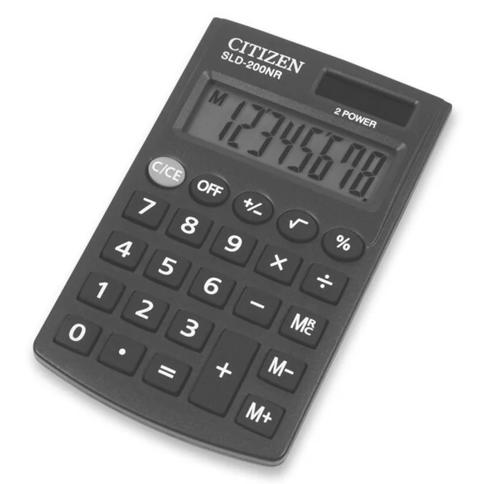 Hlavný obrázok produktu Kapesní kalkulátor Citizen SLD-200NR