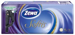 Vreckovky Softis, papierové, 4vrstvové, 10x9 ks, ZEWA