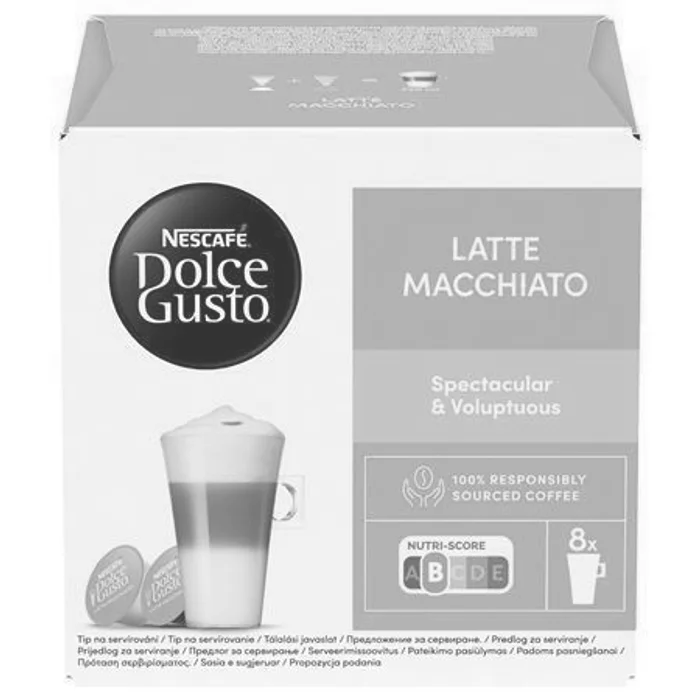 Hlavný obrázok produktu Kapsle do kávovaru, 16 ks, NESCAFÉ "Dolce Gusto Latte Macchiato"