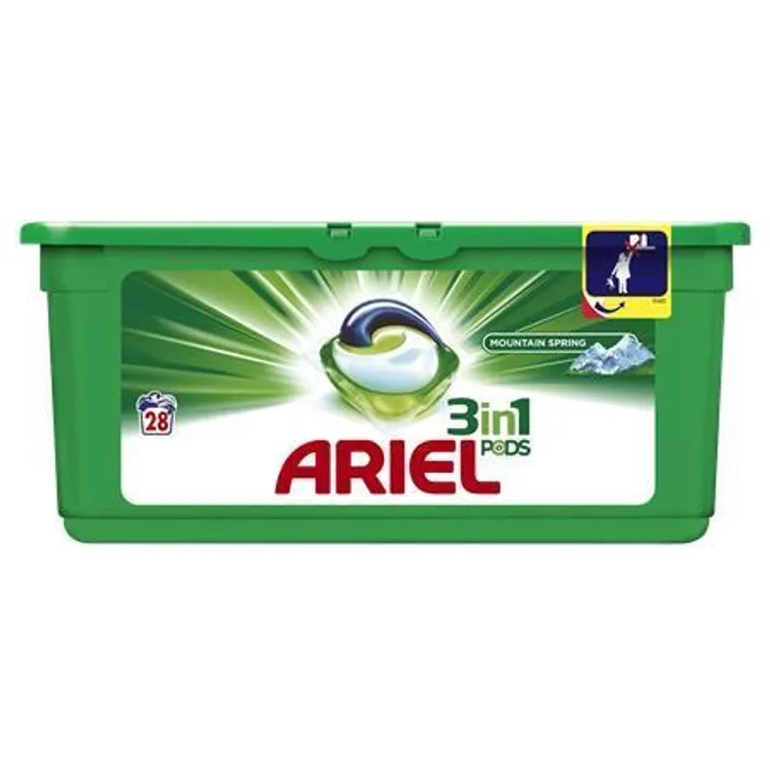 Hlavný obrázok produktu Kapsle na praní "Mountain Spring", 30 ks, ARIEL