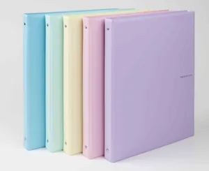 KARIS A4 PVC PASTELINI marhuľová