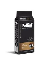 Káva mletá, pražená, vákuovo balené, 250 g, PELLINI Cremoso