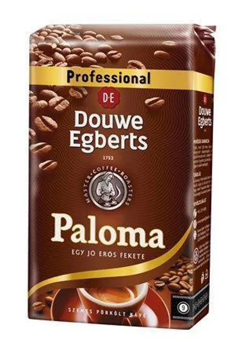 Hlavný obrázok produktu Káva zrnková, pražená, vakuově balená, 1 000 g, DOUWE EGBERTS "Paloma"