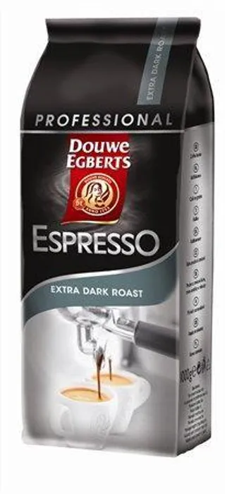 Hlavný obrázok produktu Káva zrnková, pražená, vakuově balené, 1 000 g, DOUWE EGBERTS "Espresso"