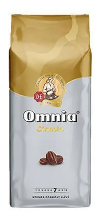 Hlavný obrázok produktu Káva zrnková, pražená, vakuově balené, 1 000 g, DOUWE EGBERTS "Omnia"