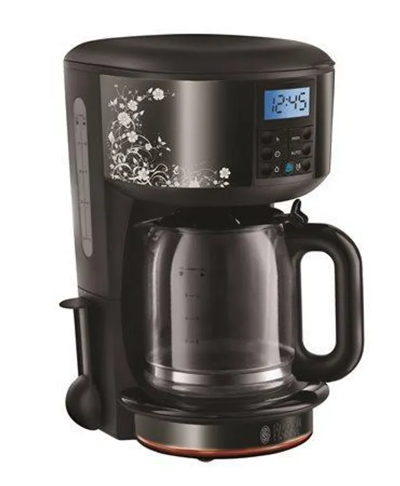 Hlavný obrázok produktu Kávovar "Legacy Floral", černá/bílá, RUSSELL HOBBS
