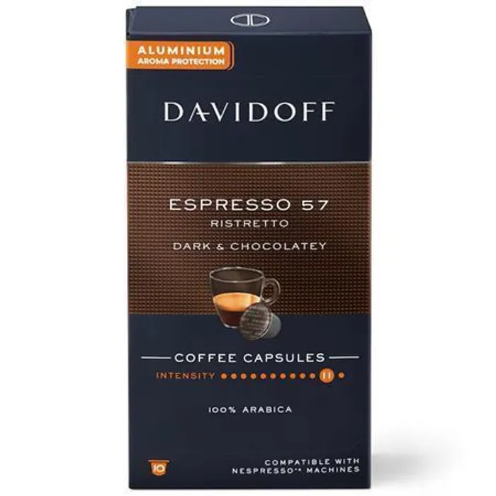 Hlavný obrázok produktu Kávové kapsle "Espresso 57", 10 ks, DAVIDOFF 522667