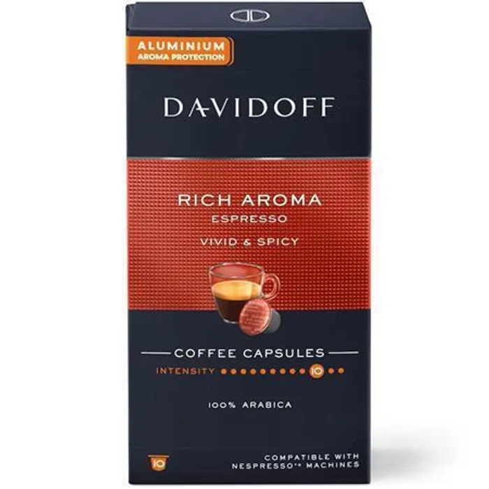 Hlavný obrázok produktu Kávové kapsle "Rich Aroma", 10 ks, DAVIDOFF 522668