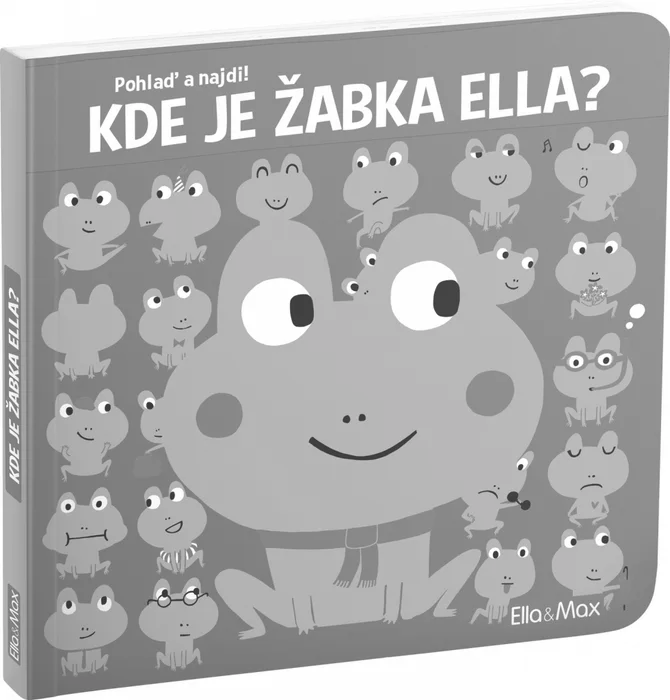 Hlavný obrázok produktu KDE JE ŽABKA ELLA? – Pohlaď a najdi!