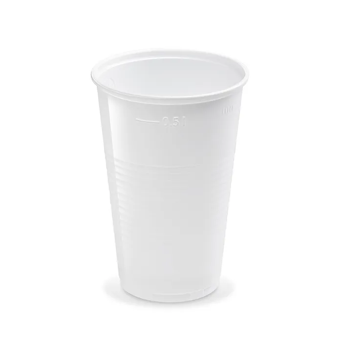 Hlavný obrázok produktu Kelímek bílý 0,5 l (PP) [10 ks]