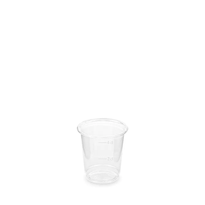 Hlavný obrázok produktu Kelímek čirý PET 2 cl / 4 cl [40 ks]