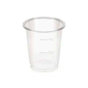 Pohárik (PLA) číry priemer 48mm 2cl/4cl [40 ks]