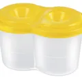 Ďalší obrázok produktu Dvojité téglika na kefke s vekom, hinga plast