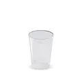 Pohárik kryštál (PS) priemer 55mm 0,1L [40 ks]