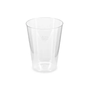 Pohár kryštál (PS) priemer 75mm 0,2L [50 ks]